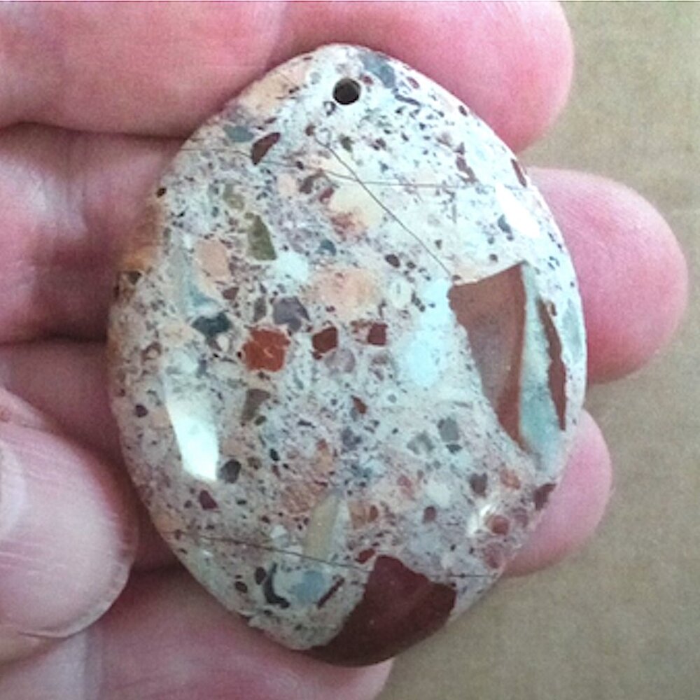 Brecciated Jasper Pendant